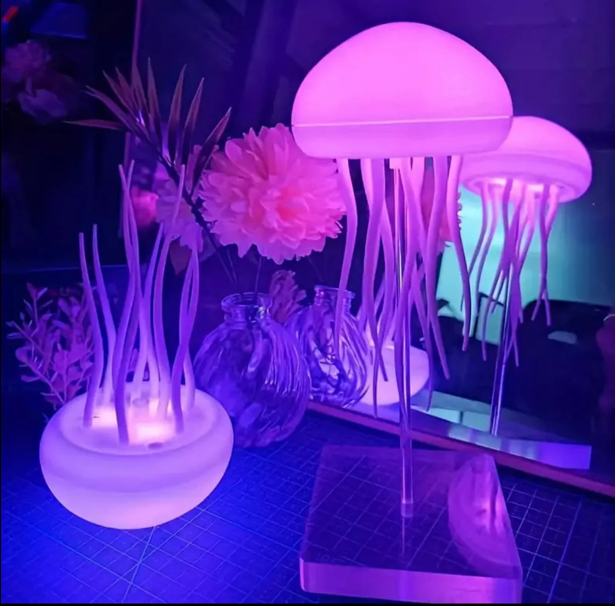 Voice-Controlled Jellyfish Lamp