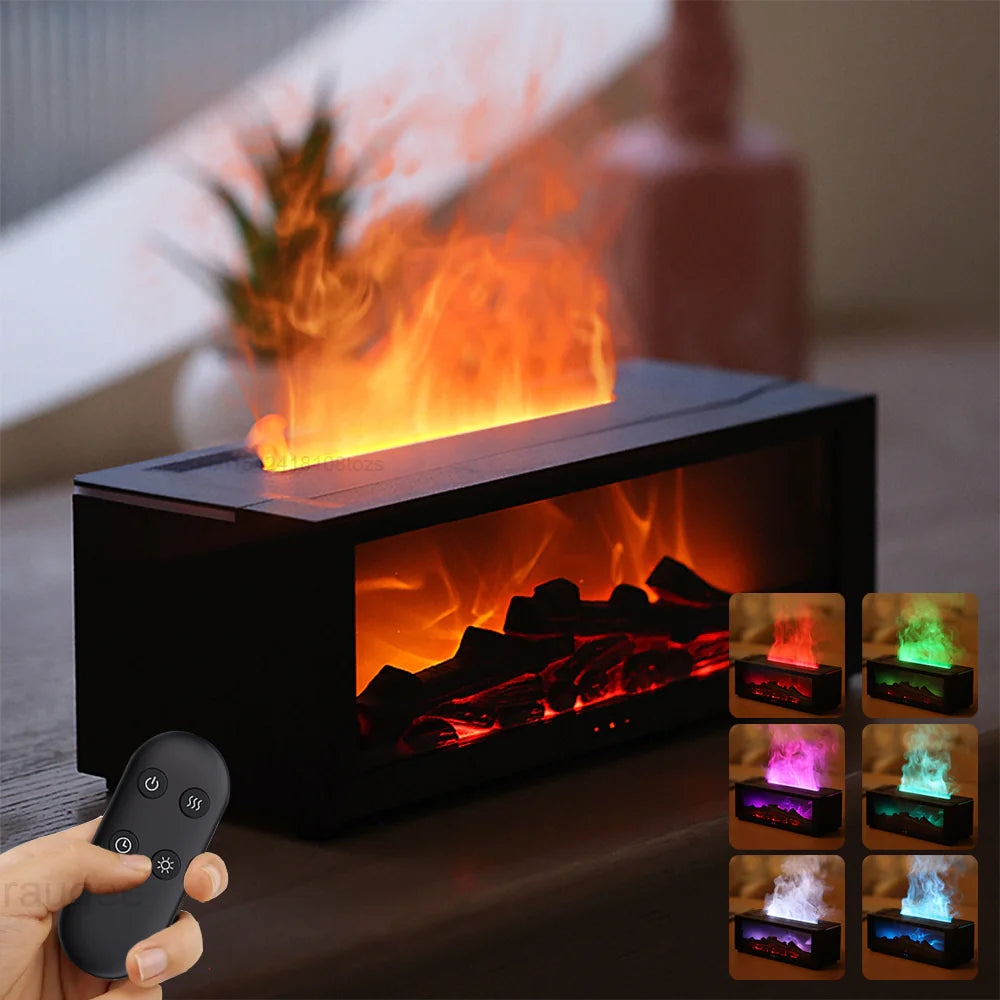 Creative Fireplace Aroma Diffuser – Cozy Ambiance, Aromatic Bliss